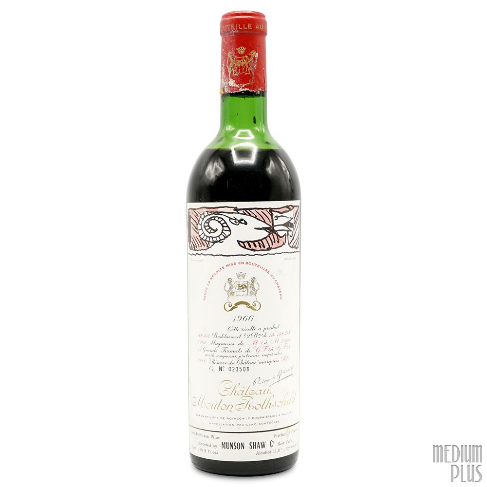 1966 Château Mouton Rothschild - CellarTracker
