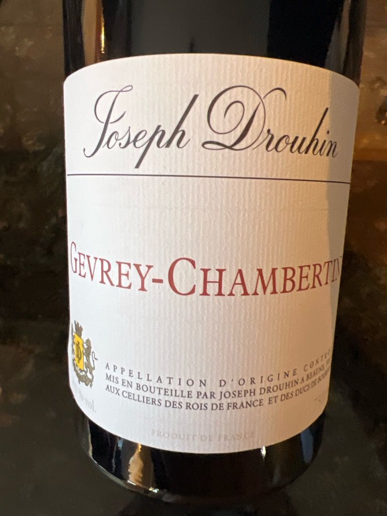 ワイン GEVREY CHAMBERTIN 2000 JOSEPH DROUHIN ワイン GEVREY CHAMBERTIN 2000 JOSEPH DROUHIN GEVREY