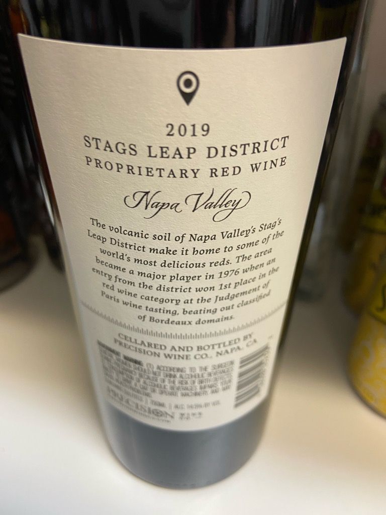 2019 Stags' Leap Winery The Investor, USA, California, Napa Valley ...