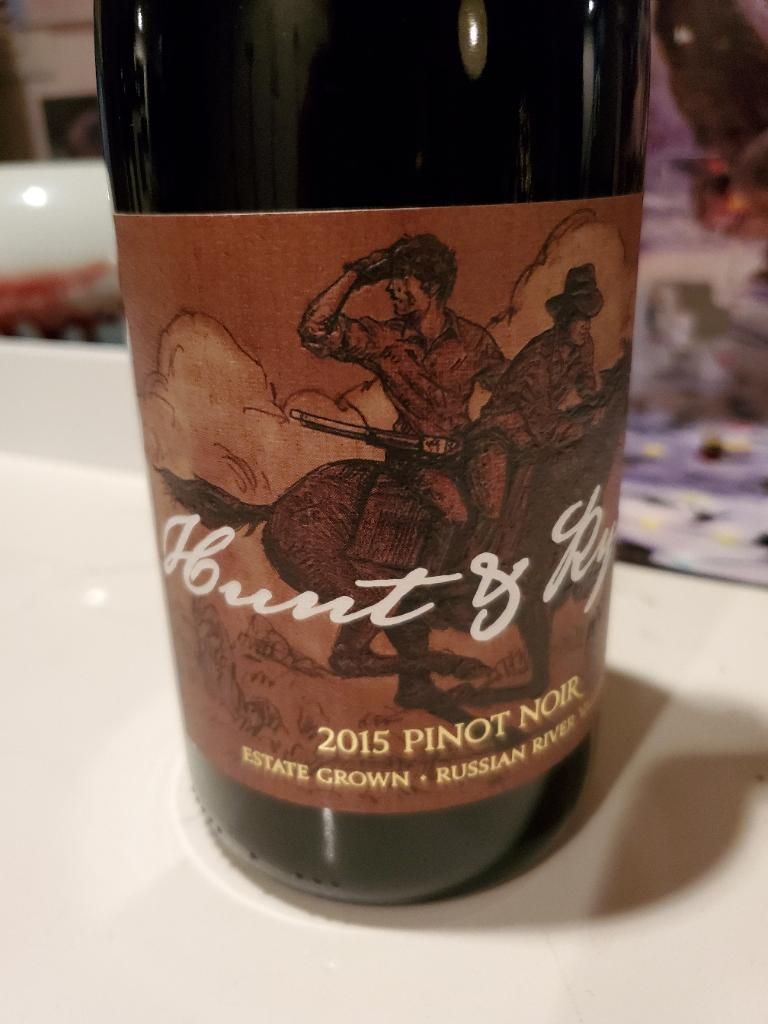 2015 Hunt & Ryde Pinot Noir, USA, California, Sonoma County, Russian ...