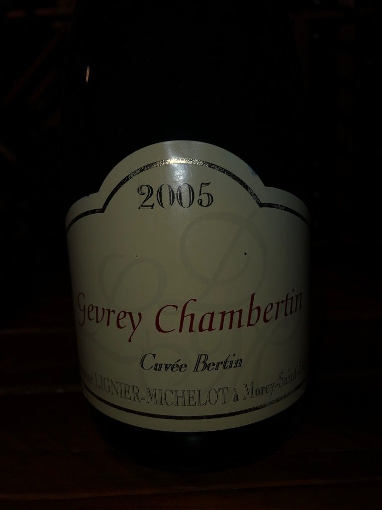 2019 GEVREY CHAMBERTIN Cuvée Bertin Domaine Lignier-Michelot