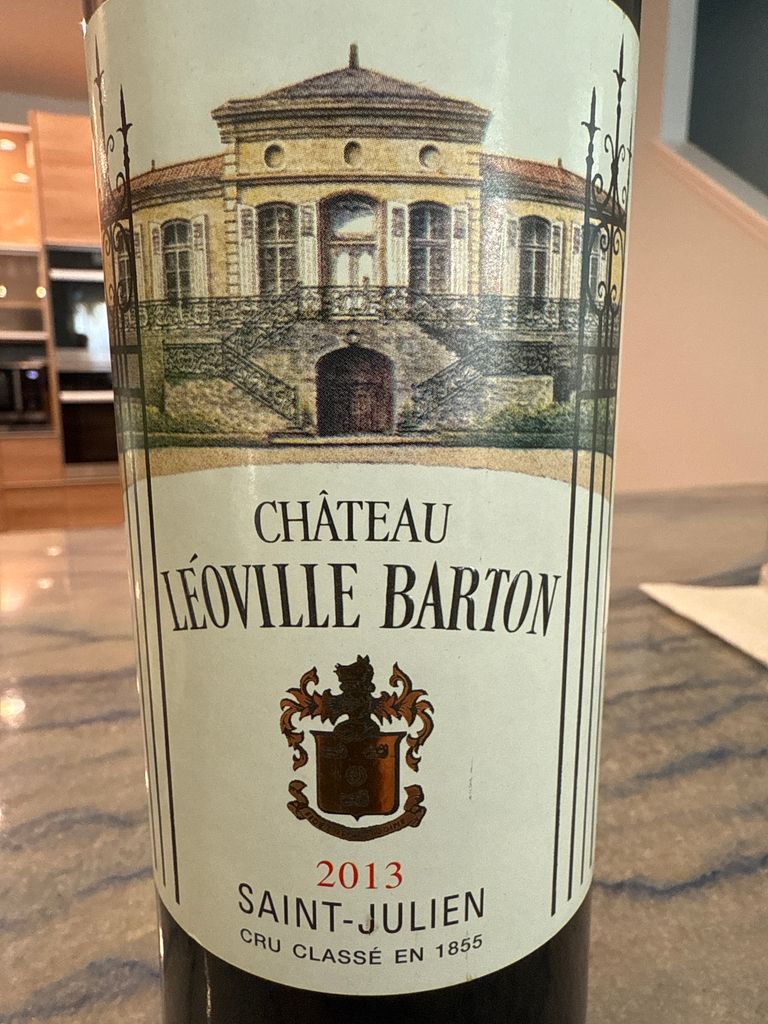 Château Léoville Barton 2013 750ml 2013 Château Léoville Barton - CellarTracker