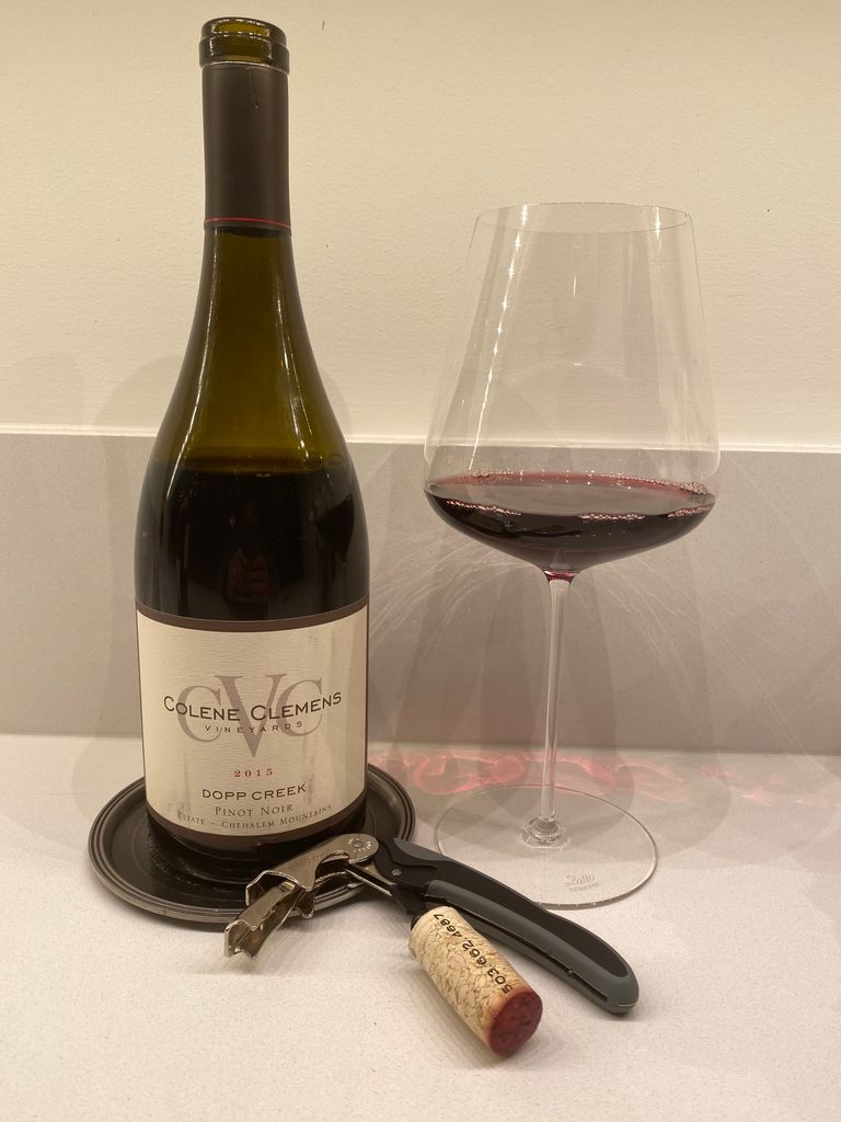 Colene clemens pinot noir chehalem mountains 2025 dopp creek 2015