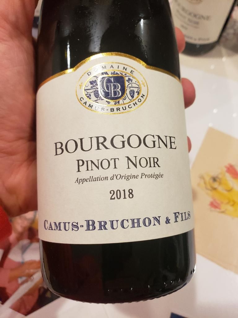 2020 Domaine Camus-Bruchon & Fils Bourgogne, France, Burgundy ...