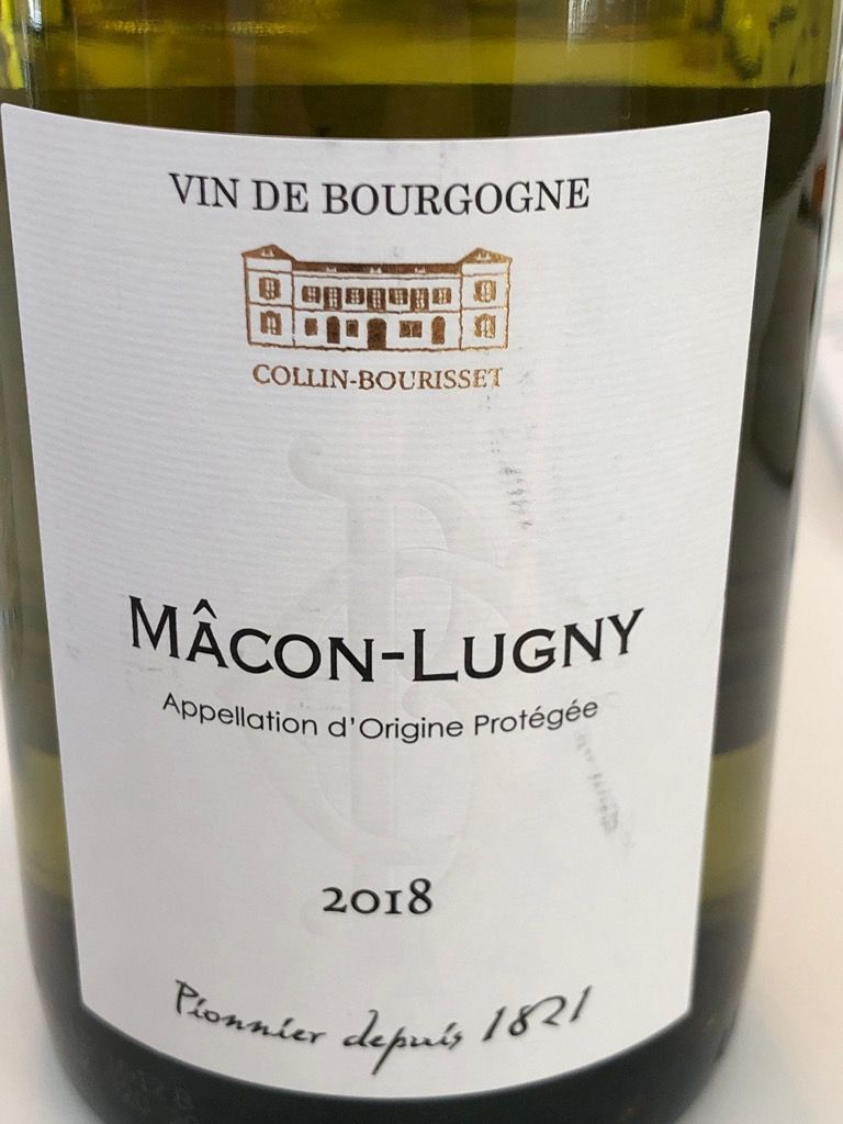 2018 Collin-Bourisset Mâcon-Lugny - CellarTracker