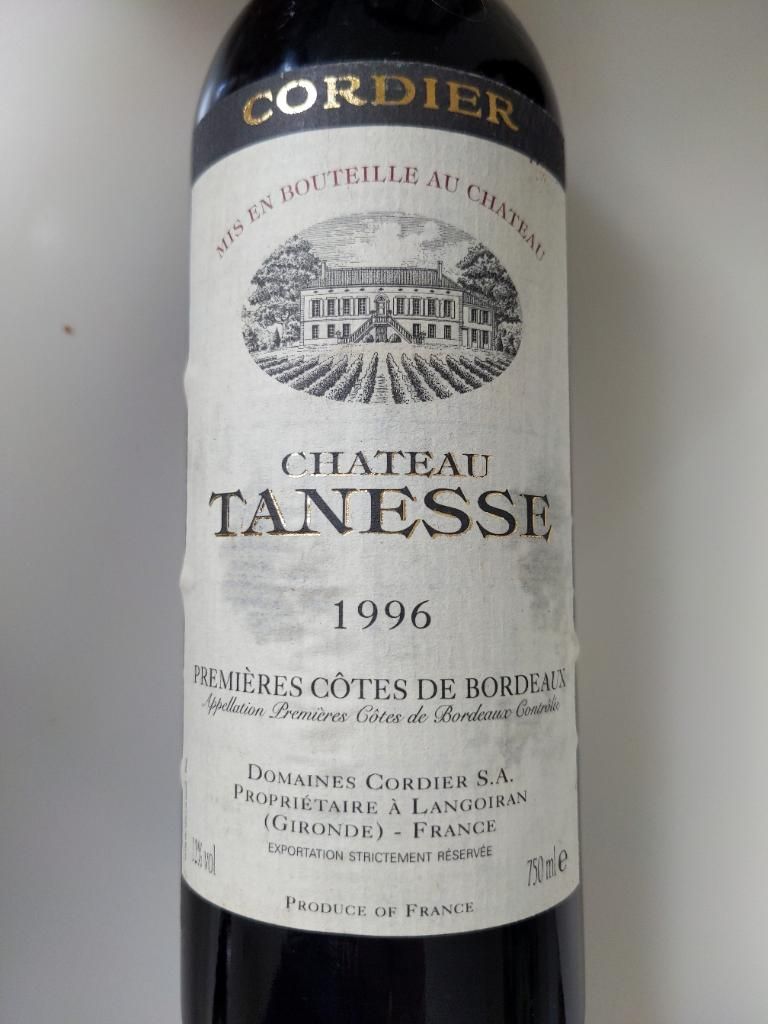 1995 Château Tanesse - CellarTracker