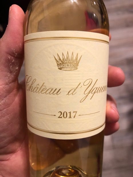 2017 Château d'Yquem, France, Bordeaux, Sauternais, Sauternes ...