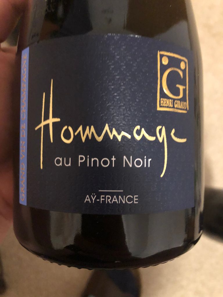 N.V. Henri Giraud Champagne Hommage au Pinot Noir Aÿ - CellarTracker