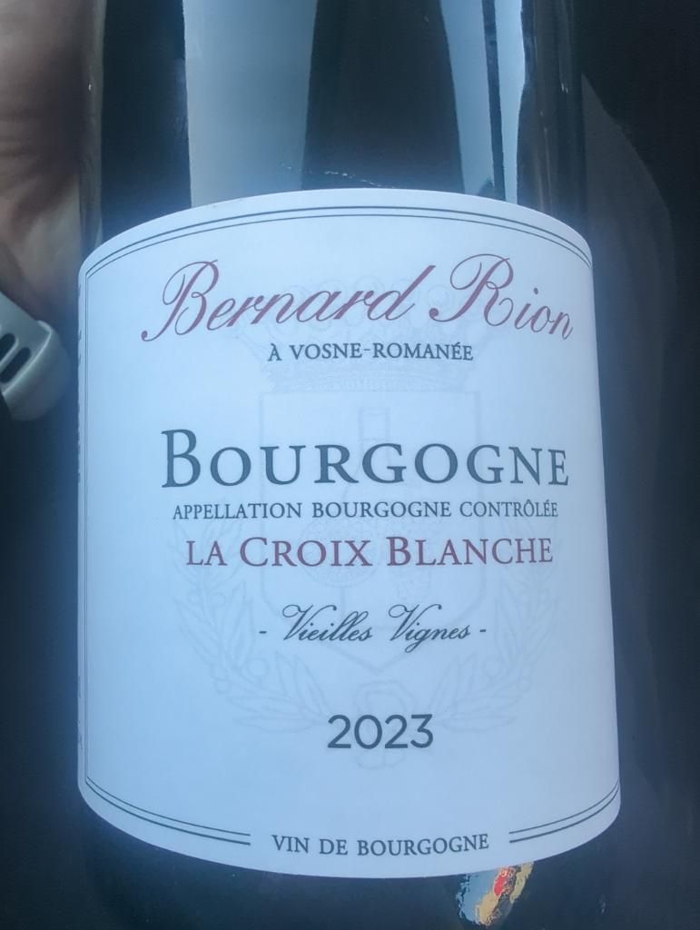 2022 Domaine Armelle et Bernard Rion Bourgogne La Croix Blanche