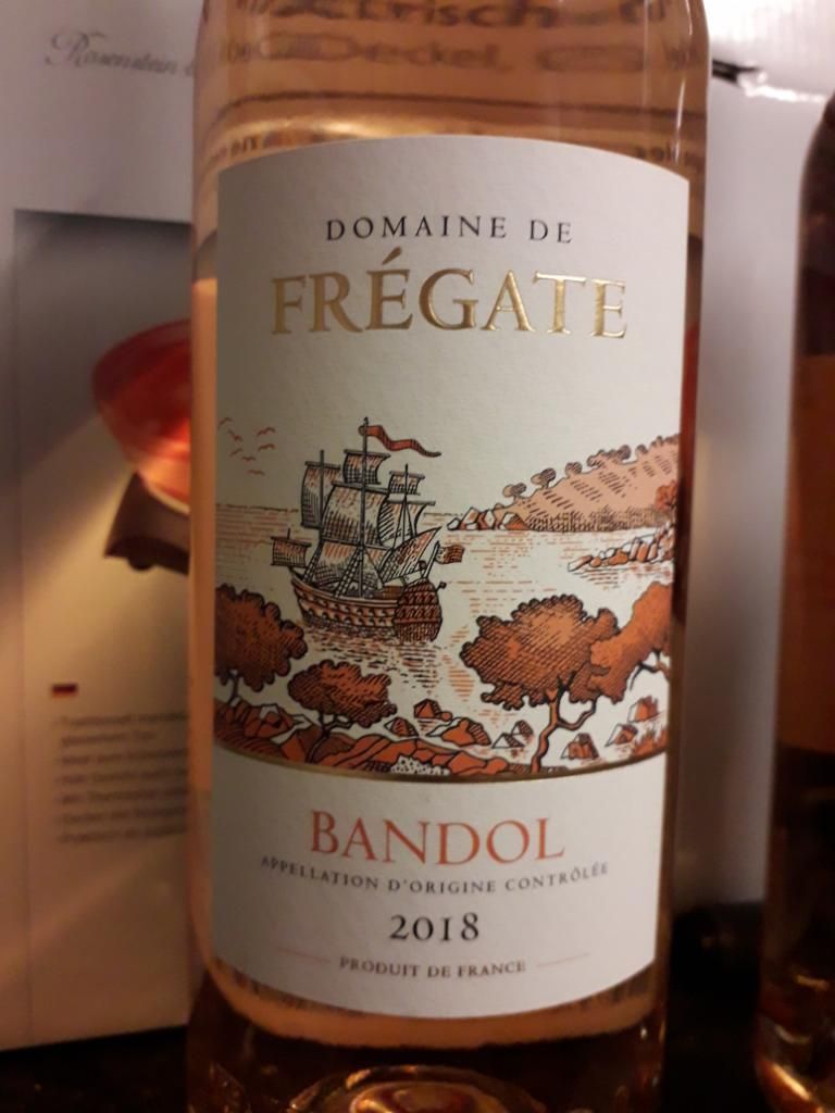 2018 Domaine de Fregate Bandol Rosé, France, Provence, Bandol