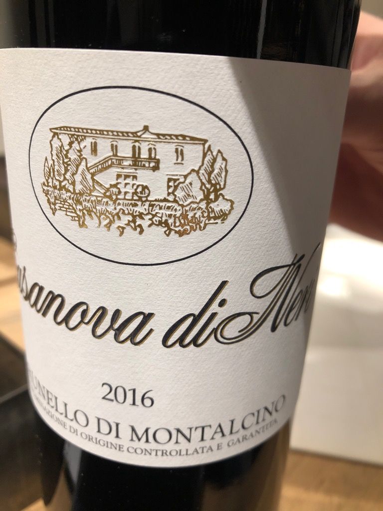 Brunello di Montalcino docg Casanova di Neri 2016