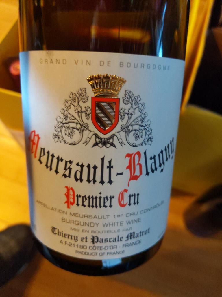 2016 Domaine Matrot Meursault 1er Cru Blagny - CellarTracker