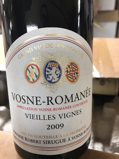 2021 Domaine Robert Sirugue Vosne-Romanée Vieilles Vignes