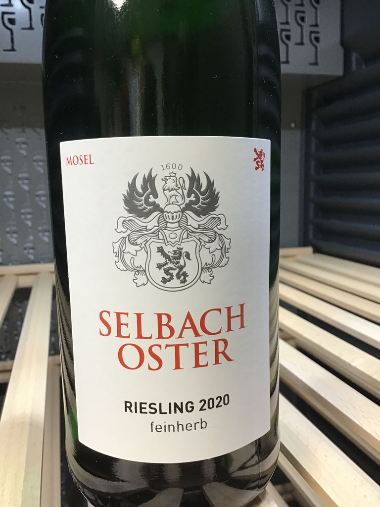 2020 Selbach-Oster Riesling Qualitätswein Feinherb, Germany, Mosel Saar ...