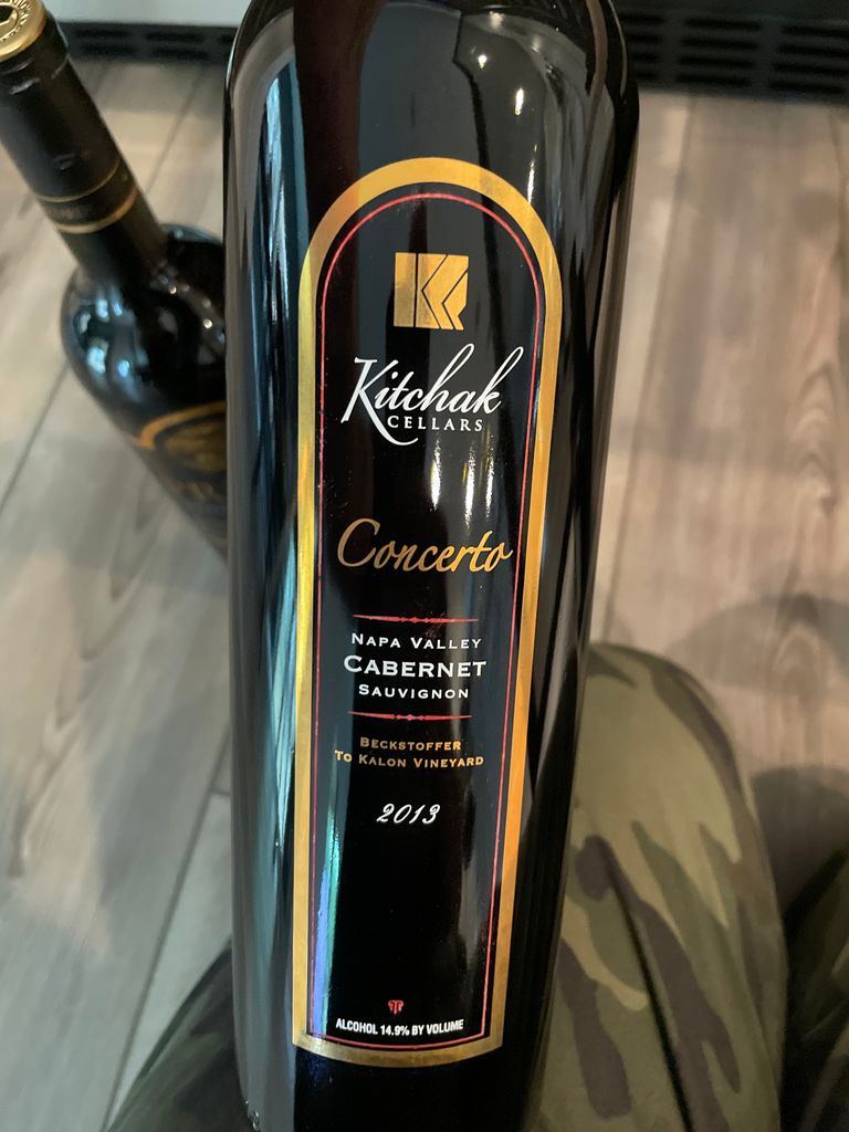 2013 Kitchak Cellars Cabernet Sauvignon Concerto Beckstoffer To