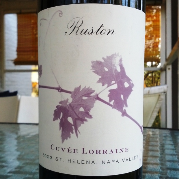 2003 Ruston Family Cuvée Lorraine, USA, California, Napa Valley, St. Helena CellarTracker
