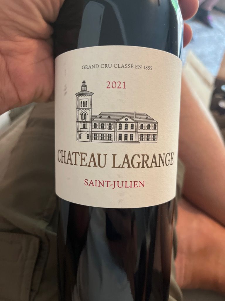 CHATEAU LAGRANGE 2021 SAINT-JULIEN 赤ワイン CHATEAU LAGRANGE 3eme Grand Cru Classe Saint-Julien 2021 Bottle