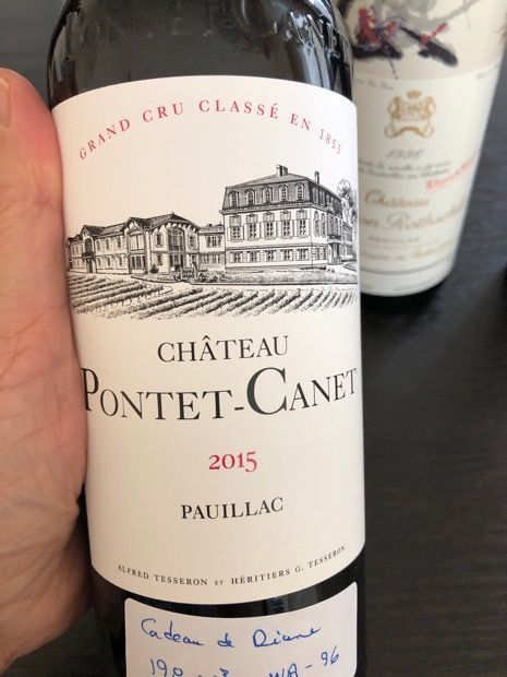 2015 Château Pontet-Canet CellarTracker 