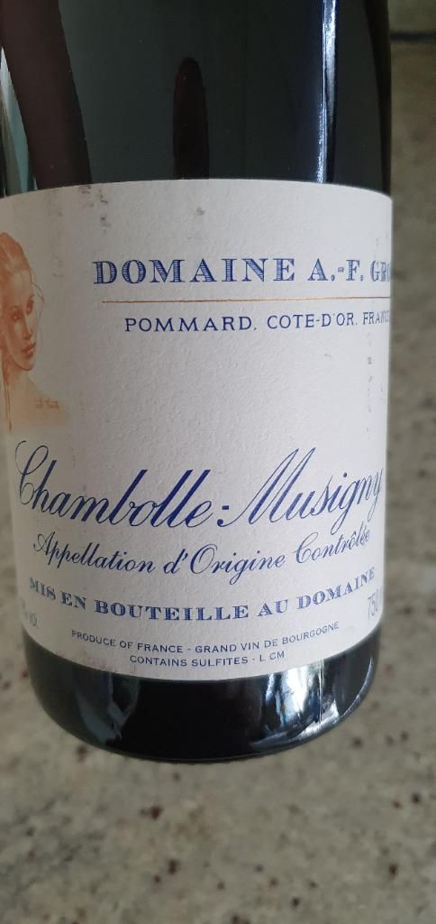2016 Domaine A.-F. Gros Chambolle-Musigny - CellarTracker