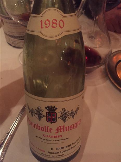 1999 Domaine Ghislaine Barthod Chambolle-Musigny 1er Cru Les