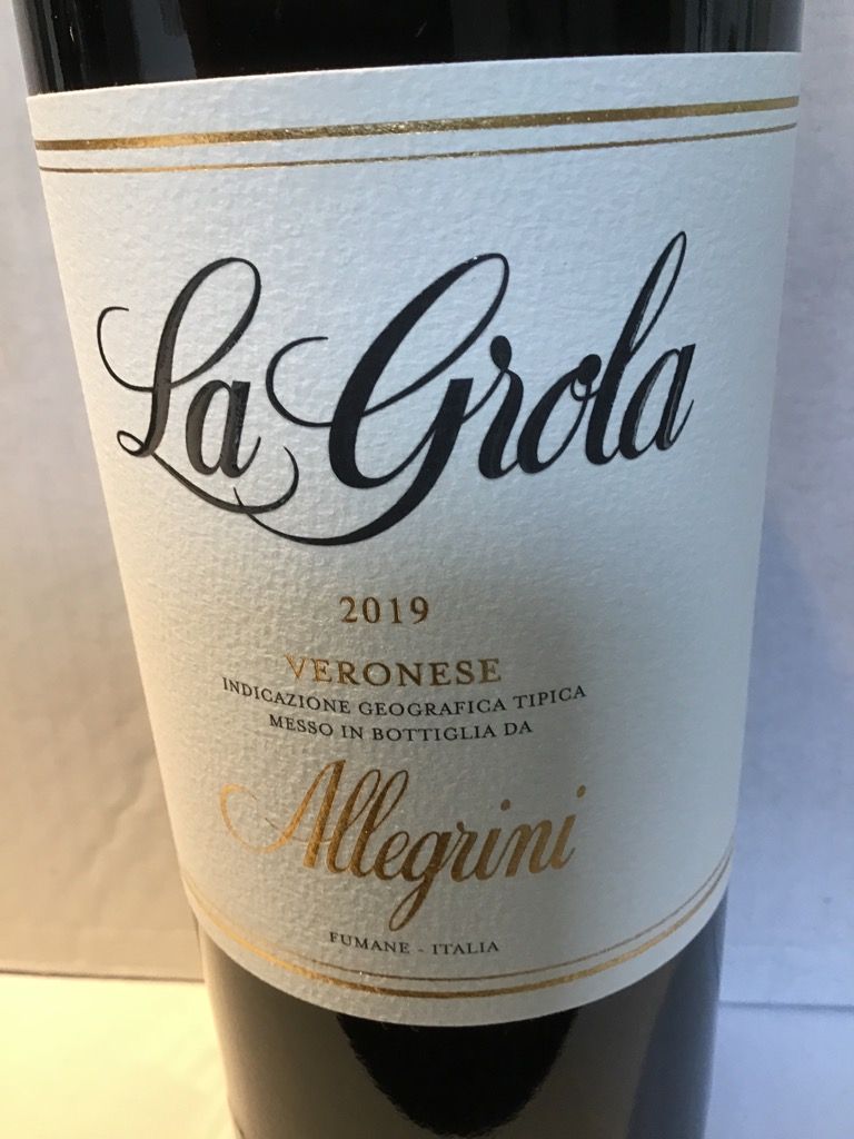 ワイン La Grola 2019 Allegrini 2019 Allegrini La Grola Veronese IGT - CellarTracker
