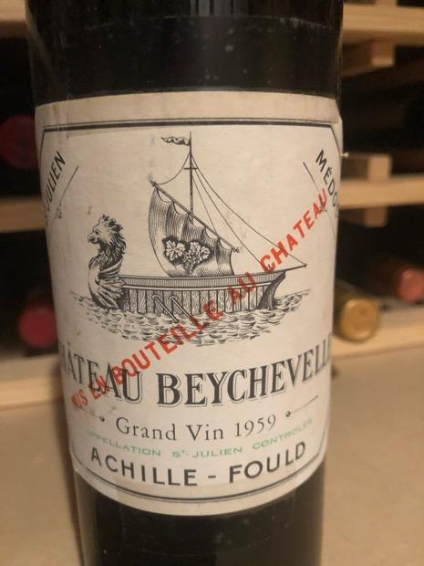 1959 Château Beychevelle - CellarTracker