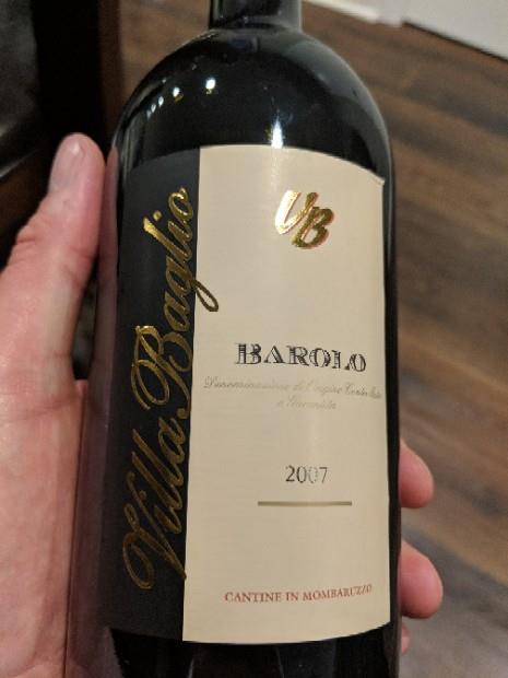 2007 Villa Baglio Barolo, Italy, Piedmont, Langhe, Barolo - CellarTracker