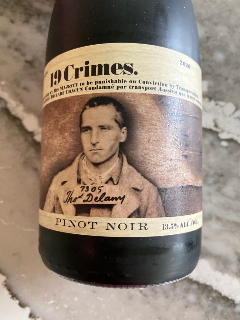 19 crimes deals pinot noir