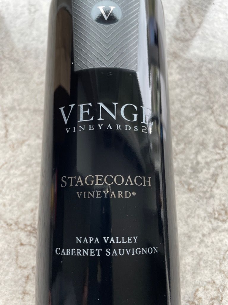 2021 Venge Vineyards Cabernet Sauvignon Stagecoach Vineyard, USA ...