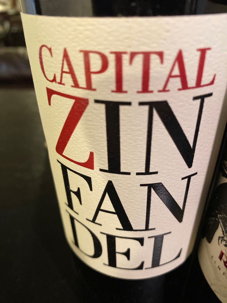 2022 Incognito Wines Zinfandel Capital Z, USA, California, Central