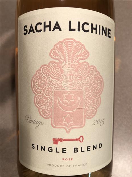 Sacha lichine single blend rose