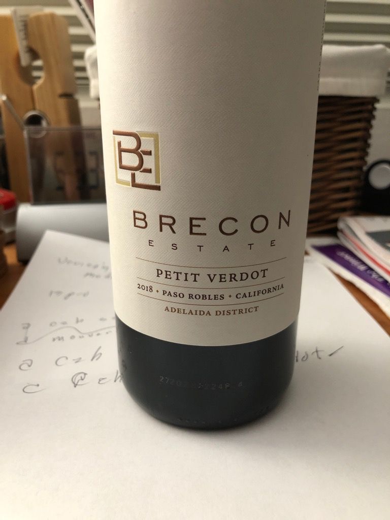 2020 Brecon Estate Sauvignon Sauvignon/Petite Verdot