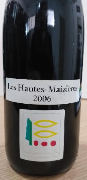 2007 Domaine Prieuré Roch Vosne-Romanée Les Hautes-Maizières