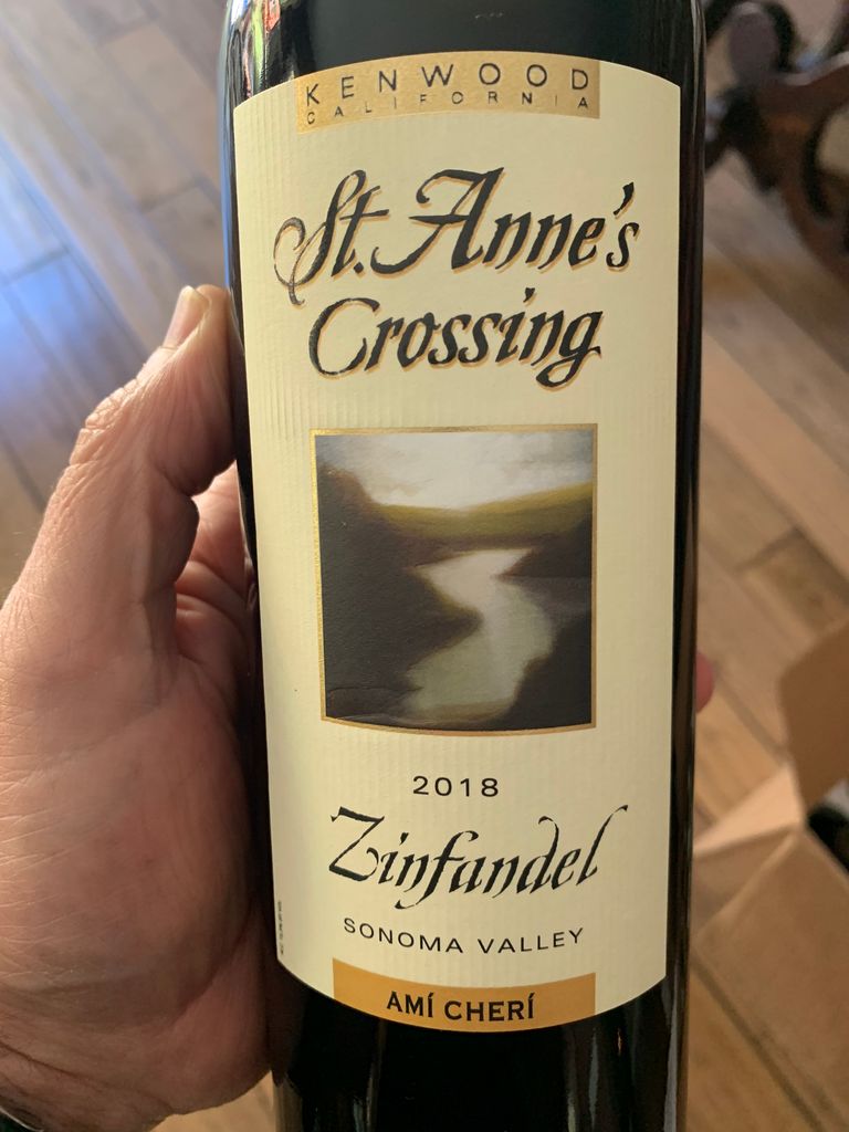 2019 St. Anne's Crossing Zinfandel Ami Cheri, USA, California, Sonoma