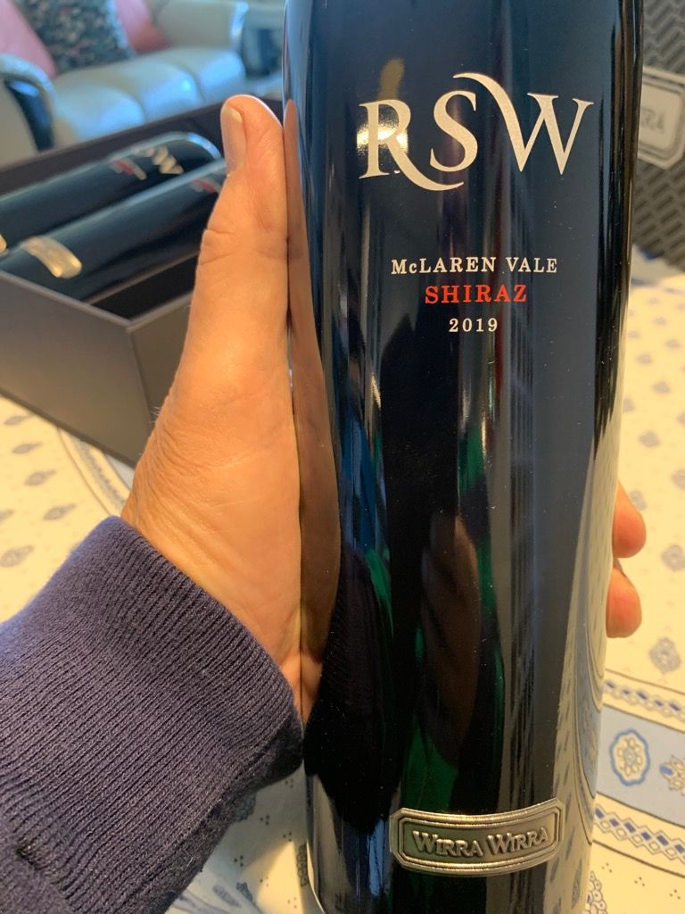 2019 Wirra Wirra Shiraz RSW, Australia, South Australia, Fleurieu ...