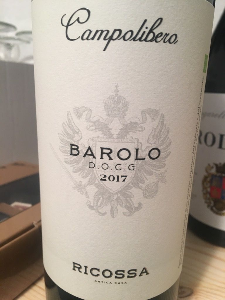 2017 Ricossa Barolo Campolibero - CellarTracker