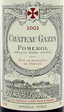 1998 Château Gazin Pomerol - CellarTracker