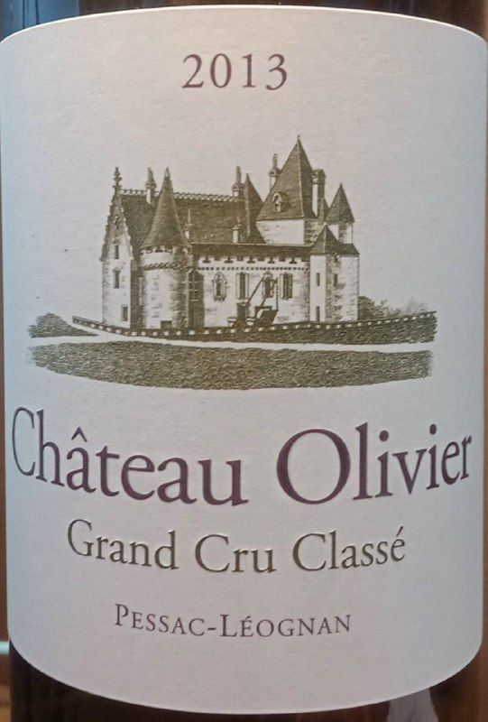 2013 Château Olivier Blanc - CellarTracker