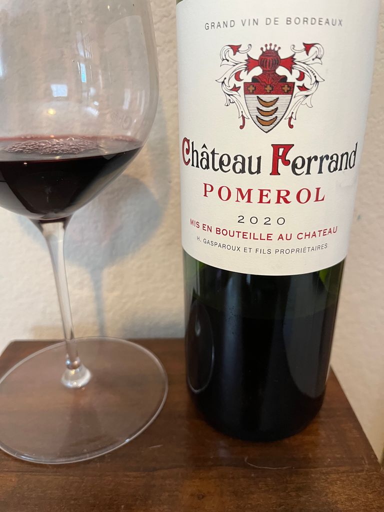 2020 Château Ferrand - CellarTracker