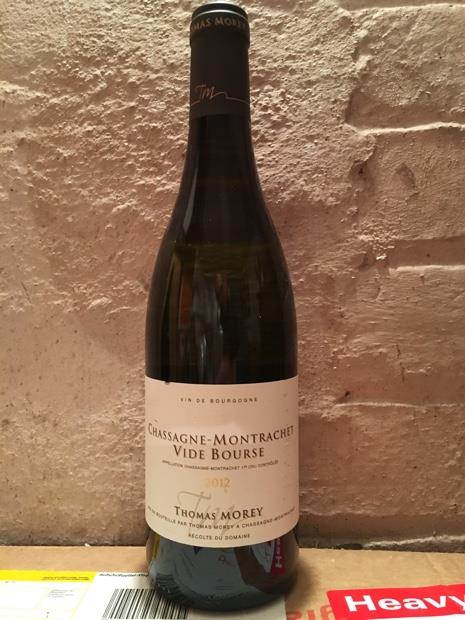 ⑭ 未開栓 Chassagne-Montrachet 2012 750ml 2012 Domaine Thomas Morey Chassagne-Montrachet 1er Cru Vide