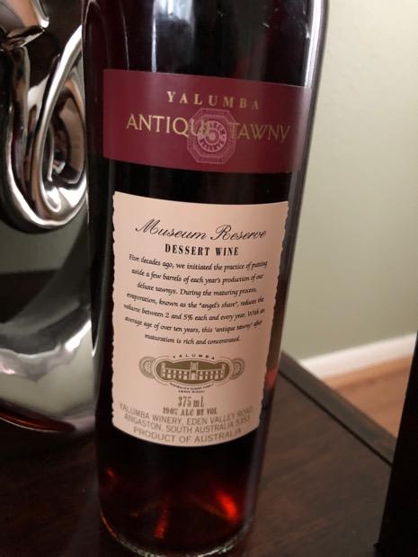 2002 Yalumba Mu Antique Tawny Australia South 2002 Yalumba Mu Antique Tawny