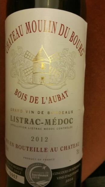 2010 Château Moulin du Bourg Bois de l'Aubat, France ...