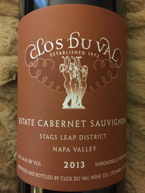 2013 Clos du Val Cabernet Sauvignon Estate Hirondelle Vineyard