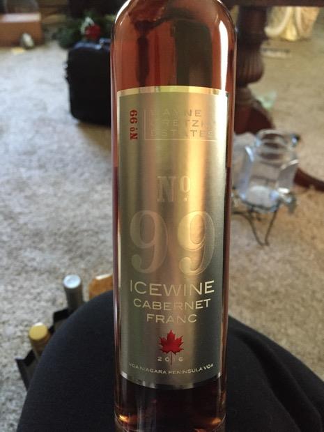 2019 No. 99 Wayne Gretzky Estates Cabernet Franc Icewine