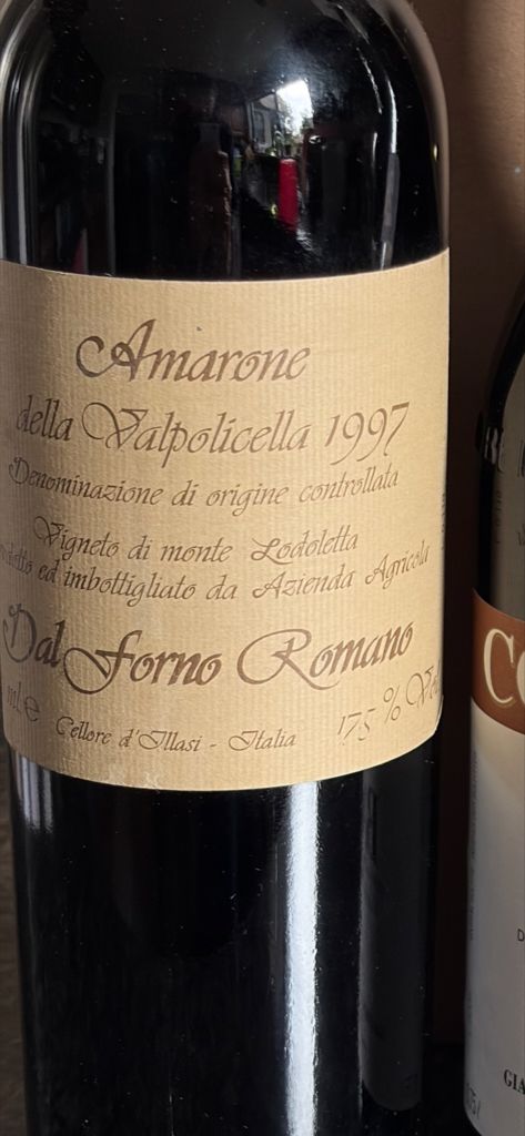 1997 Romano Dal Forno Recioto della Valpolicella - CellarTracker