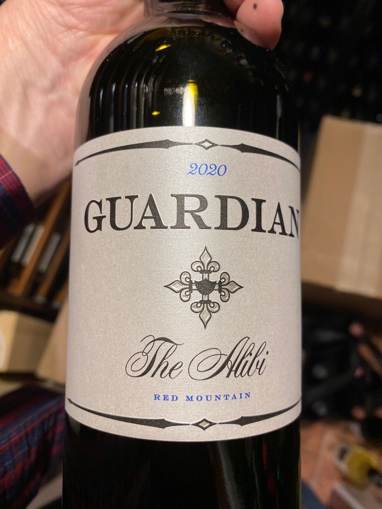 2021 Guardian Cellars The Alibi, USA, Washington, Columbia Valley, Red ...