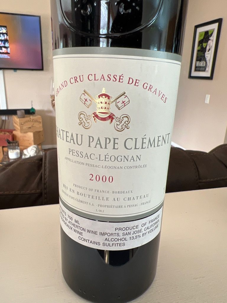 2000 Château Pape Clément - CellarTracker