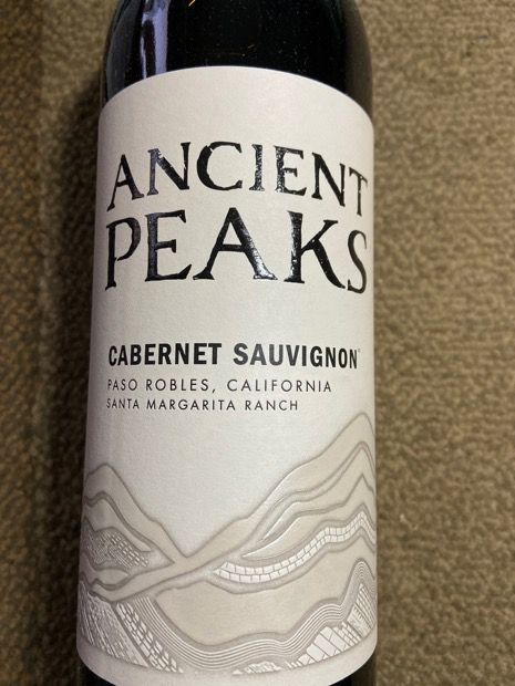 2017 Ancient Peaks Cabernet Sauvignon Usa California Central Coast