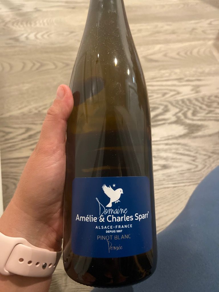 2020 Domaine Amélie Charles Sparr Pinot Gris Sensation France Alsace CellarTracker