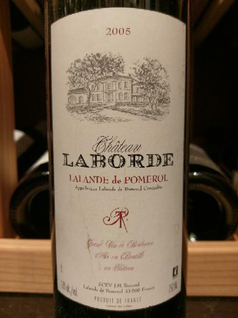 2005 Château Laborde Lalande de Pomerol - CellarTracker
